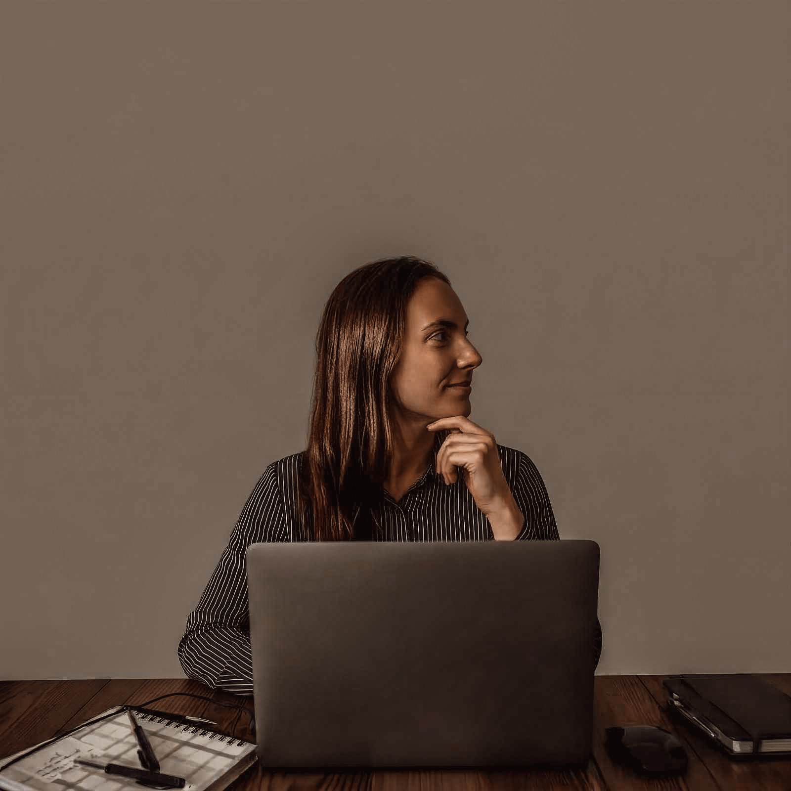 Warm sunlit hiring diagnostics conversation